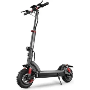 Trottinette Electrique ISCOOTER iX6 11″ 48V 1000W 65km 150 kg Autonomie 45km 17.5Ah Pliable Noir,avec Écran LCD et Sac, pour Tout