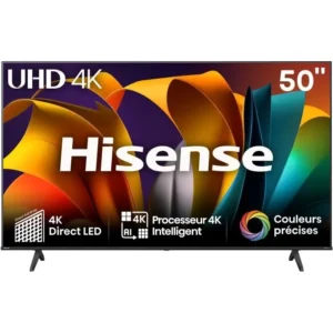 HISENSE 50A6N – TV LED 50″ (126 cm) – 4K UHD – Dolby Vision – Smart TV – 3xHDMI 2.1