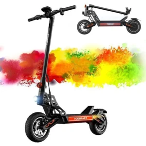 Trottinette Electrique TODIMART S9, Autonomie 70-90 KM, Moteur 1000W, Batterie 48V 20.8Ah, clignotant, Adulte