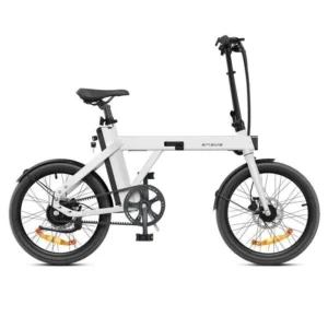 velo electrique pliable ENGWE P20 Autonomie 100km Moteur 250W Batterie 36V9.6Ah Frein à disque Pneus 20 pouces vélo de ville blanc