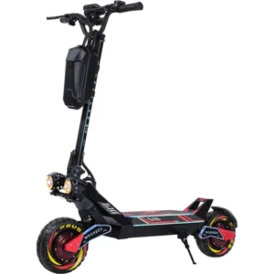 Trottinette Électrique OBARTER G10 – Double Moteur 2*1200W – Batterie 48V 20Ah – Pneus Tout-Terrain 10 Pouces – Autonomie Max 65km