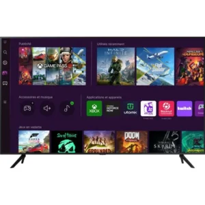 Samsung 43CU7025 – TV LED 43 » (108 cm) – 4K UHD 3840×2160 – HDR – Smart TV – Gaming HUB – 3xHDMI