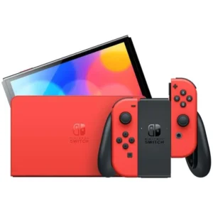 Console Nintendo Switch – Modèle OLED • Édition Limitée Mario (Rouge)