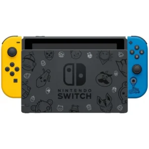 Console Nintendo Switch • Édition Limitée Fortnite + Fortnite (Pré-installé) + Pack Panthère + 2000 V-Bucks