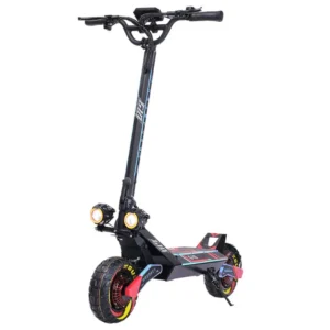 Trottinette Électrique OBARTER G10 – Double Moteur 2*1200W – Batterie 48V 20Ah – Pneus Tout-Terrain 10 Pouces – Autonomie Max 65km